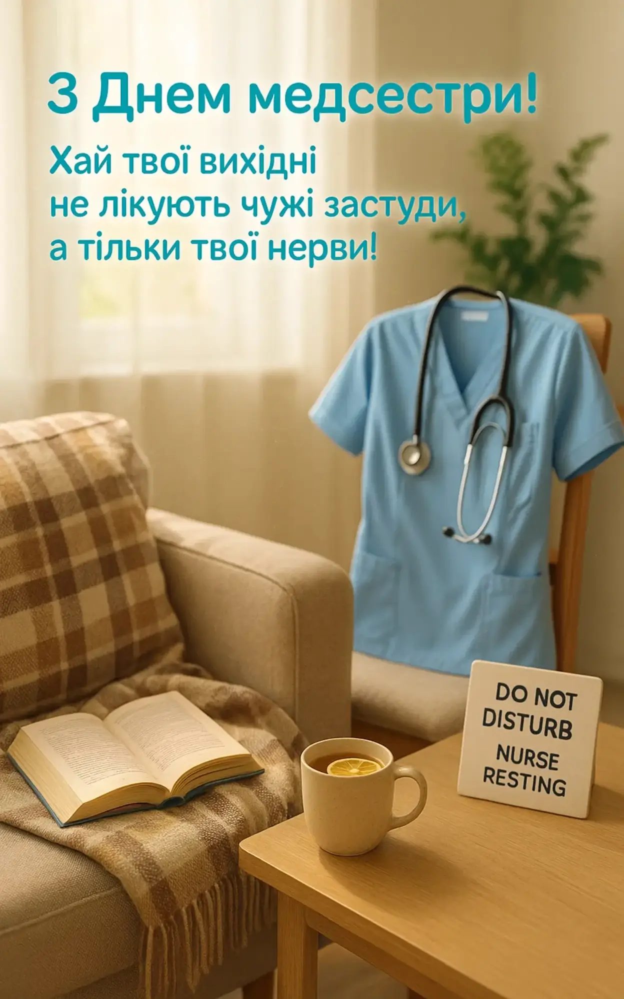 Смішні привітання з днем медсестри