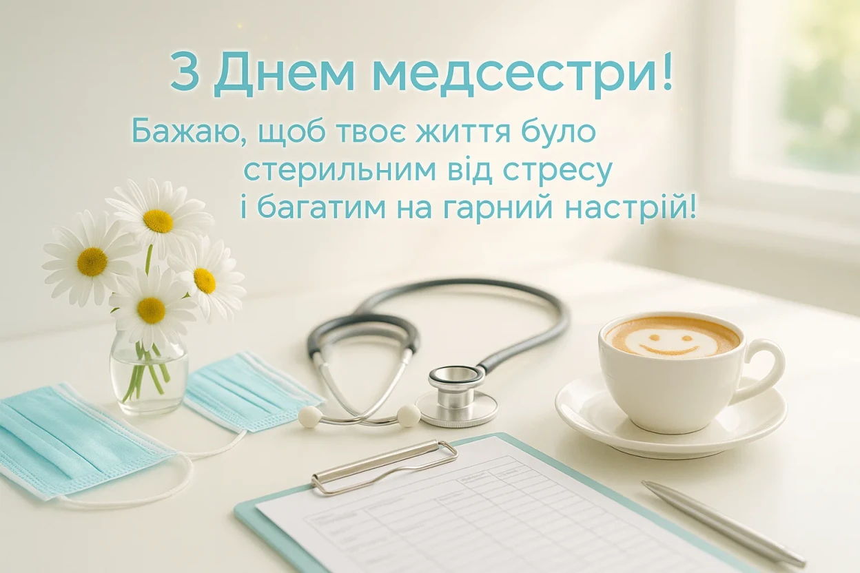 Смішні привітання з днем медсестри