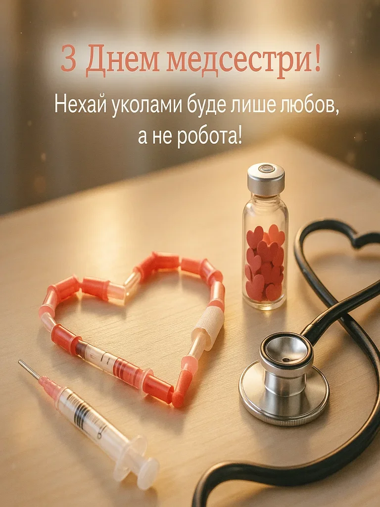 Смішні привітання з днем медсестри