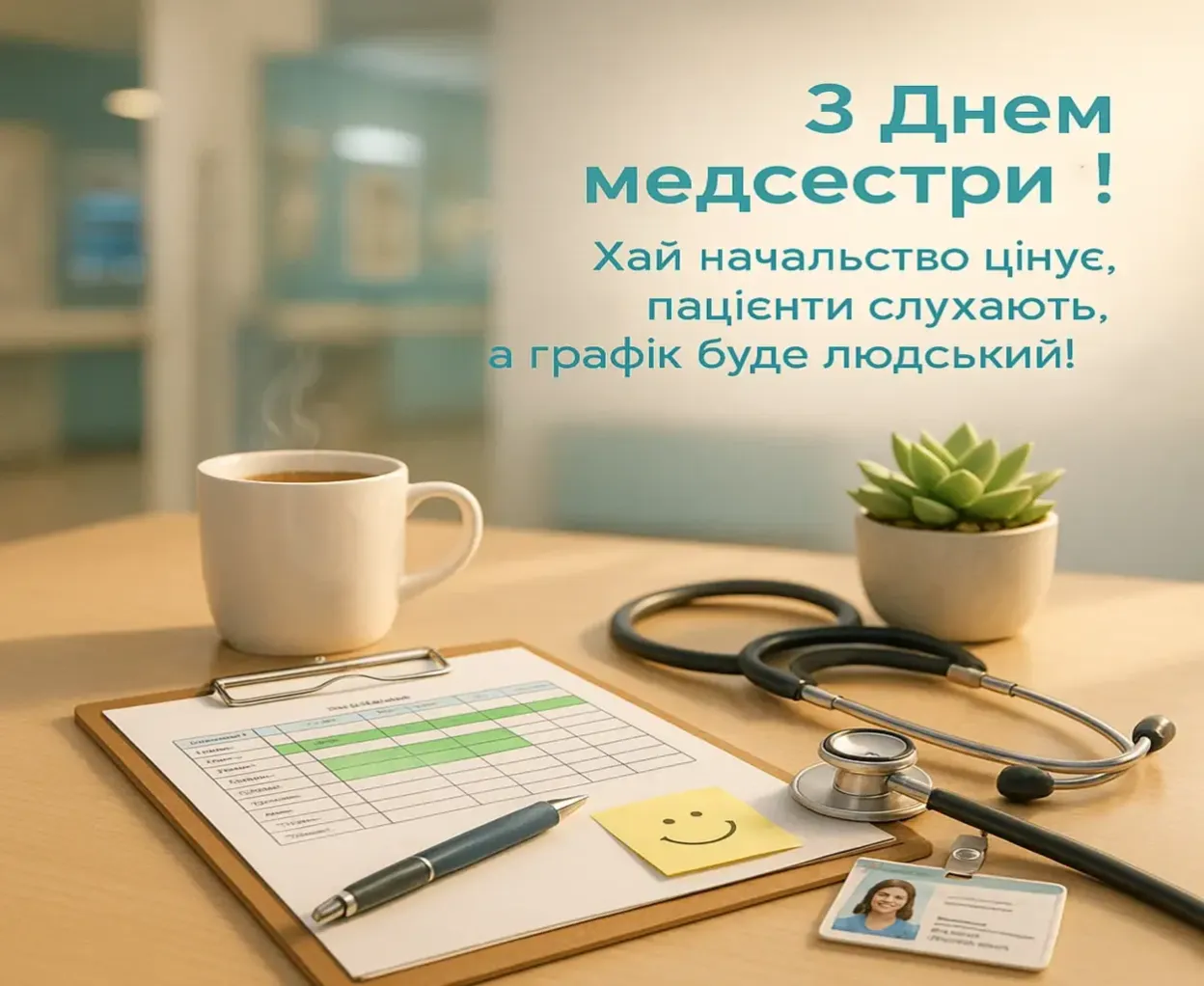 Смішні привітання з днем медсестри
