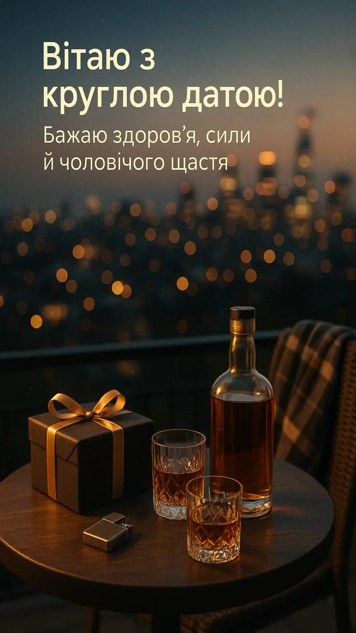 Вітальні листівки, привітання з ювілеєм 50 років мужчині