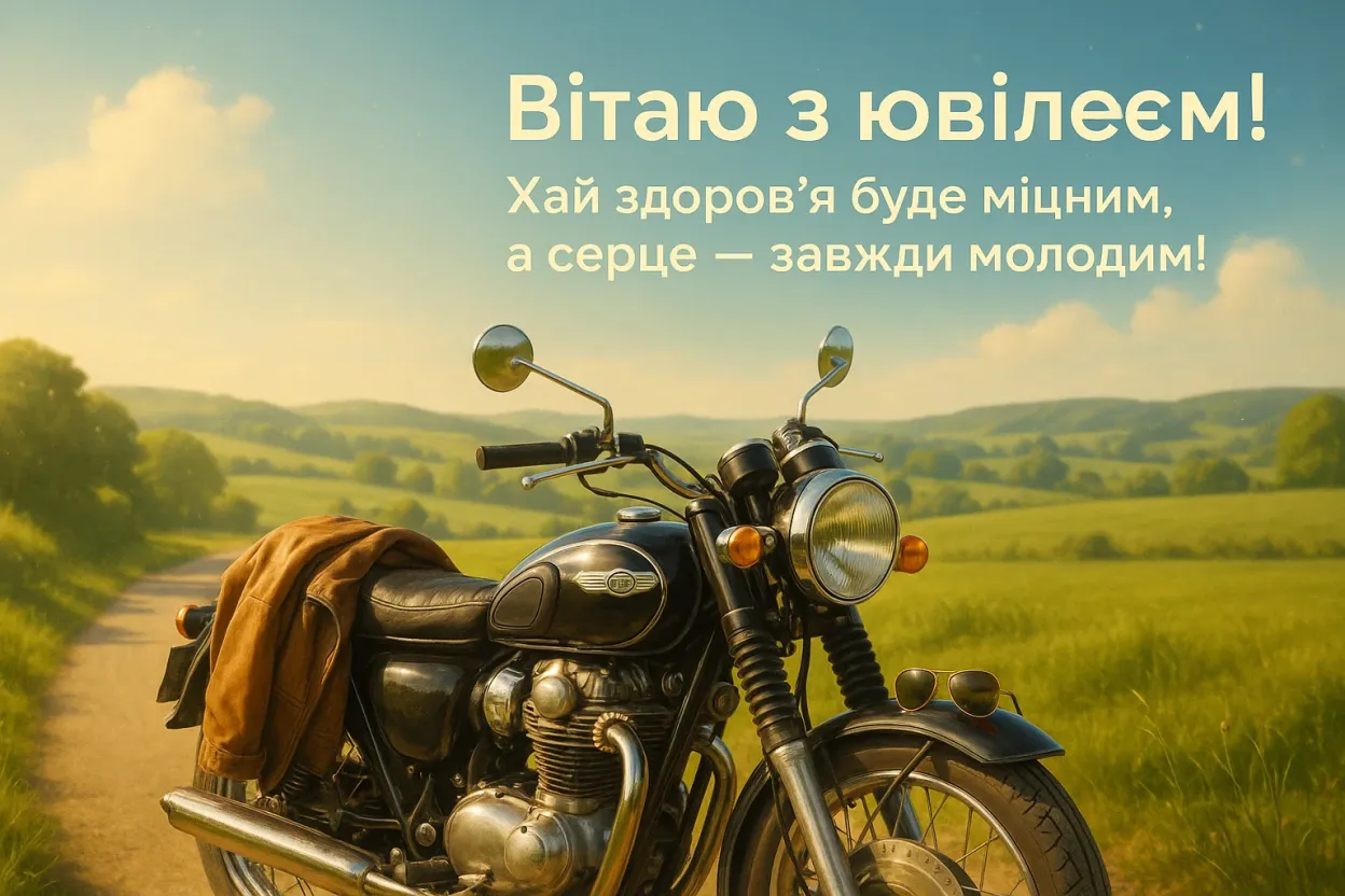 Вітальні листівки, привітання з ювілеєм 50 років мужчині