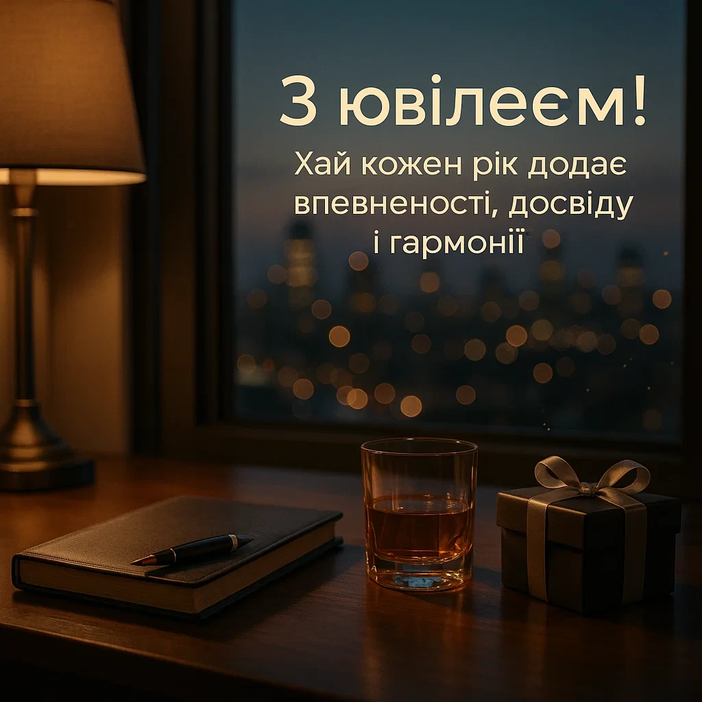 Вітальні листівки, привітання з ювілеєм 50 років мужчині