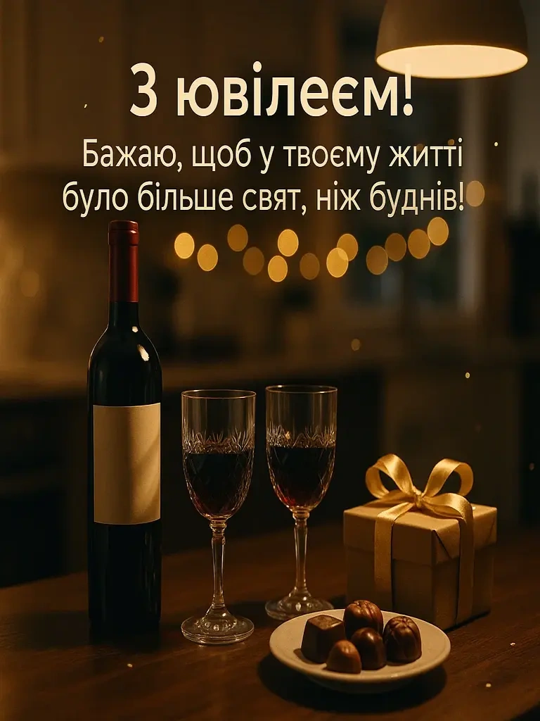 Вітальні листівки, привітання з ювілеєм 50 років мужчині