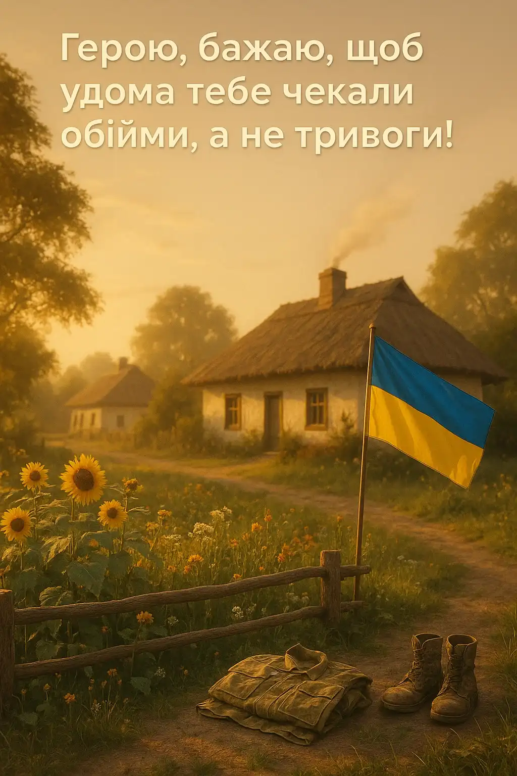 Привітання воїна з днем народження