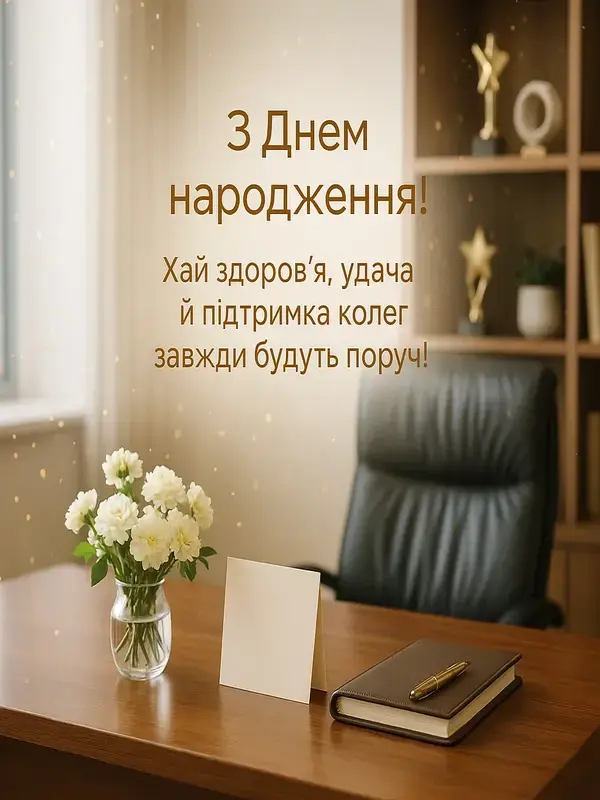 Привітання директора з днем народження