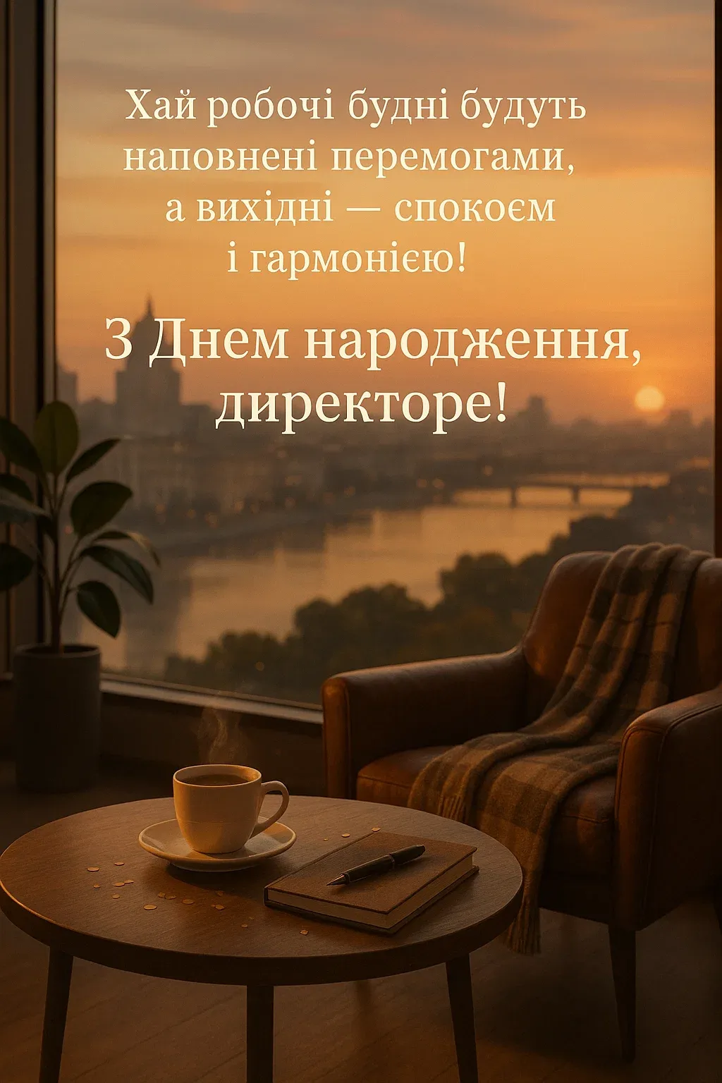 Привітання директора з днем народження