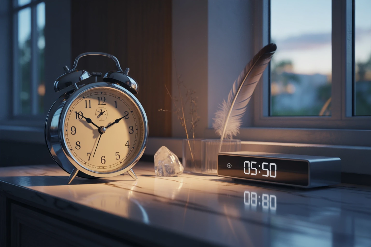 05:50 на годиннику: світло на межі ночі й дня