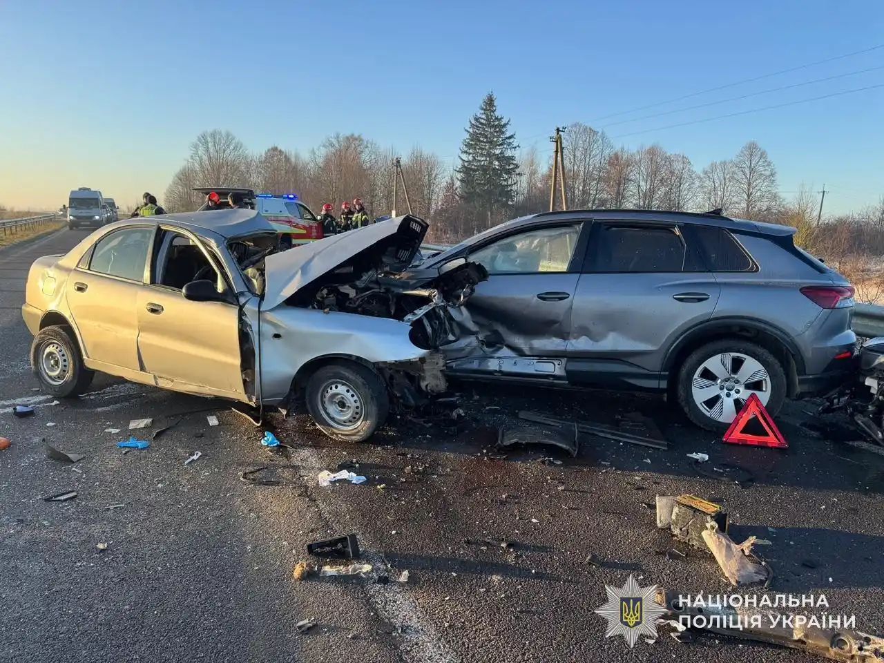 Ранкова аварія на трасі поблизу Львова забрала життя молодого водія