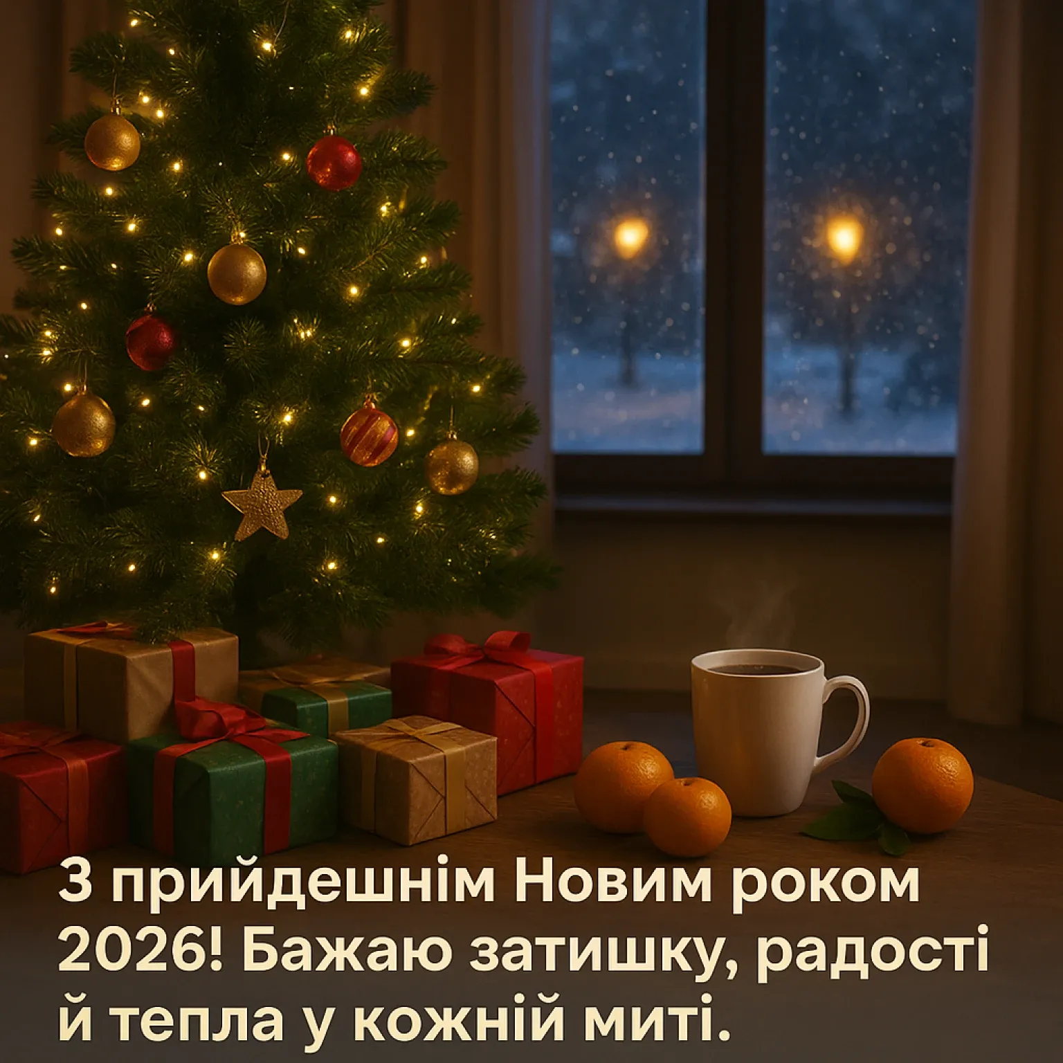Привітання з прийдешнім новим роком 2026 Привітання з прийдешнім новим роком 2026