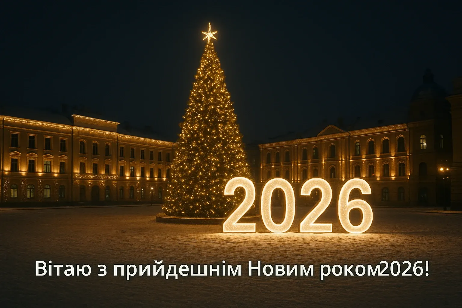 Привітання з прийдешнім новим роком 2026 Привітання з прийдешнім новим роком 2026