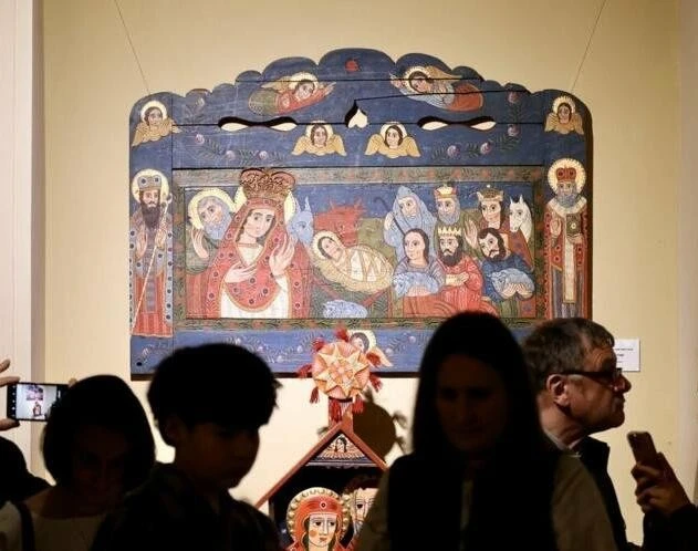 Від ікон XIV століття до сучасного мистецтва: у Львові відкрили виставку про українське Різдво
