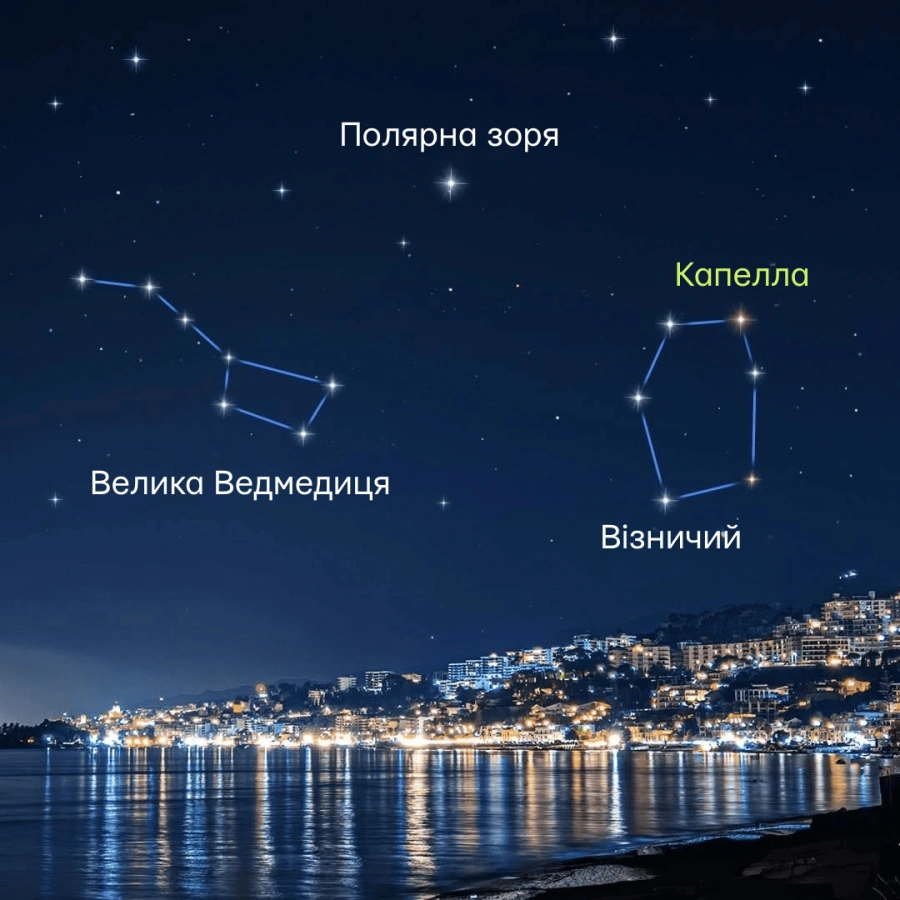 Різдвяна зоря над містом: коли львів’яни побачать знак Святвечора