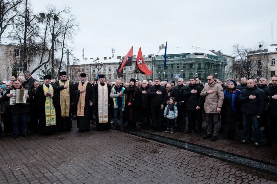 У Львові відзначили 117-ту річницю з дня народження Степана Бандери