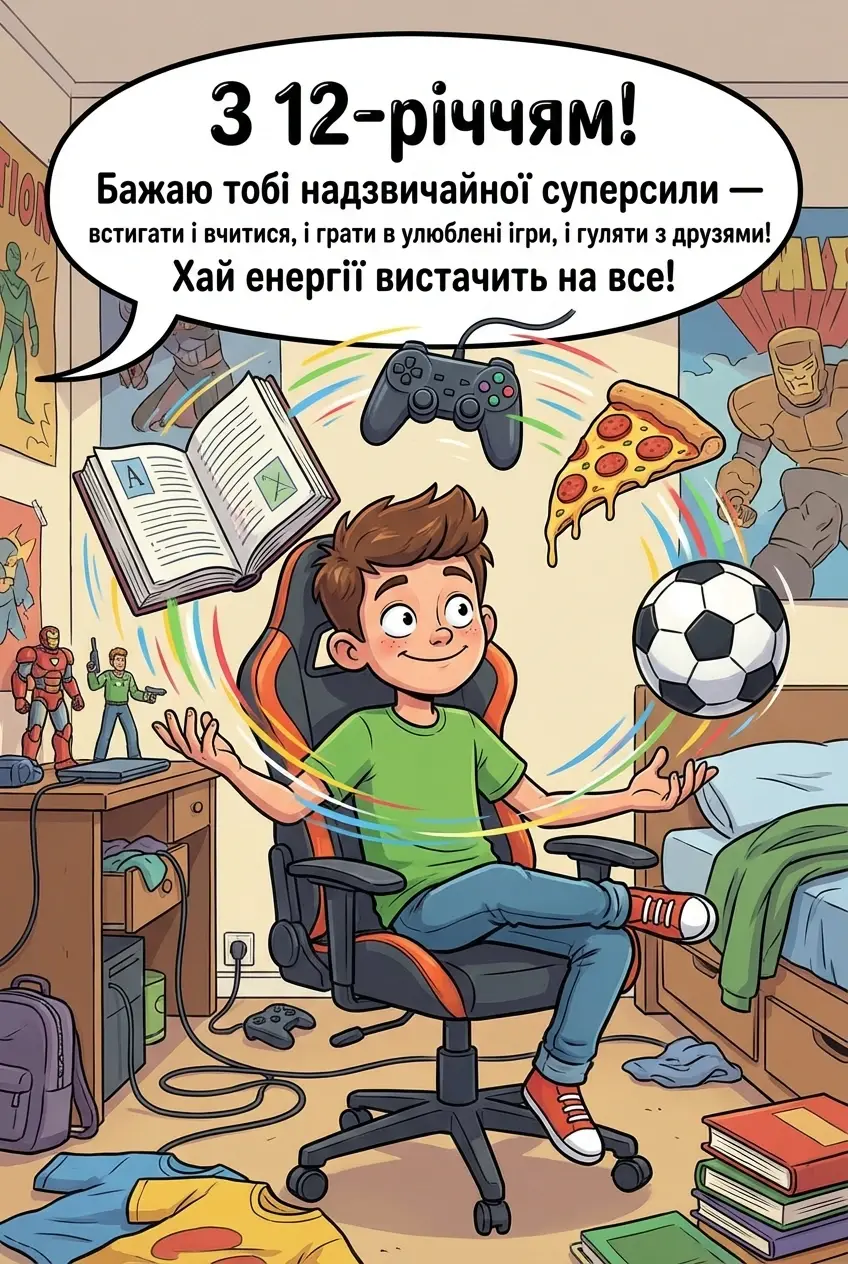 з днем народження хлопчика 12 років з днем народження хлопчика 12 років
