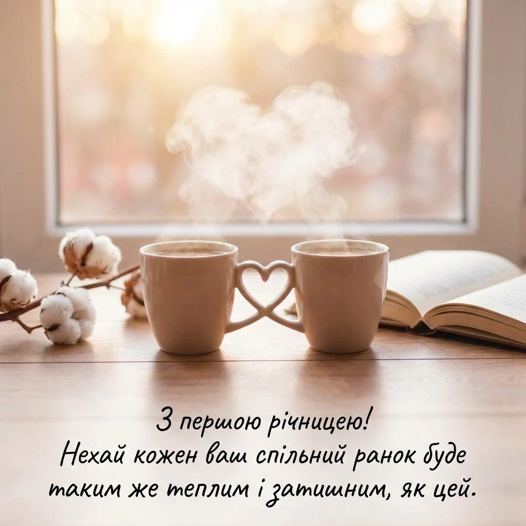 річниця весілля 1 рік