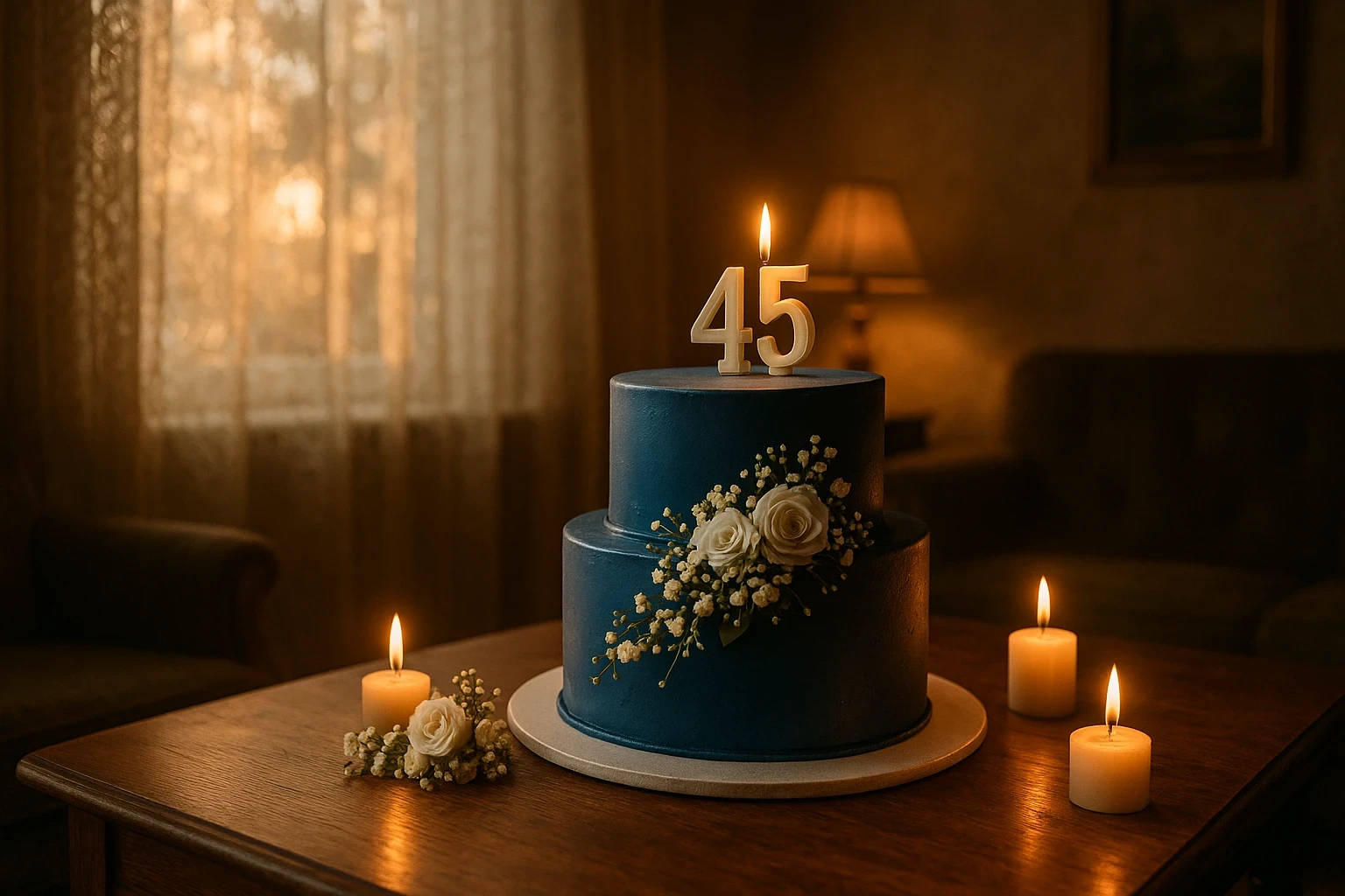 Привітання з річницею весілля на 45 років