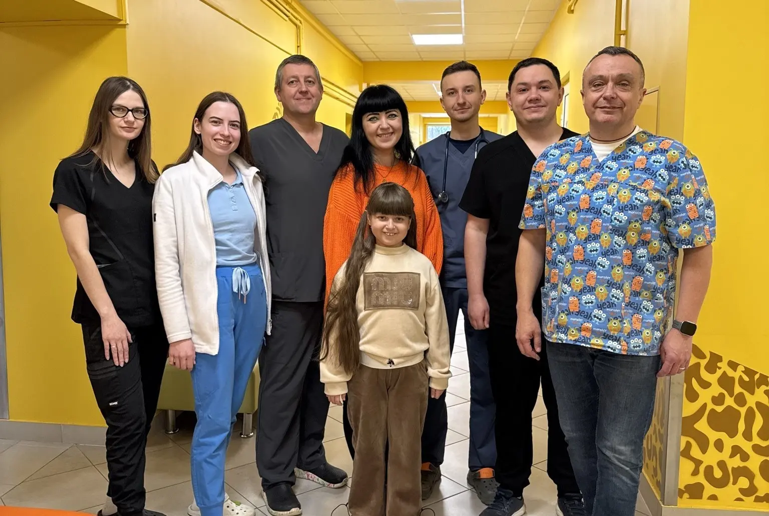 Восьмирічна дівчинка з Мукачева отримала нове життя після трансплантації нирки
