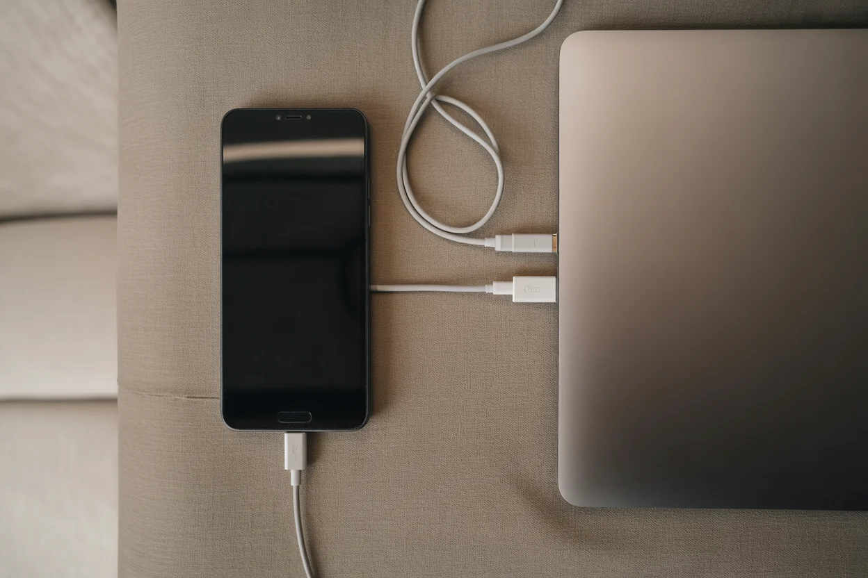 Як підключити телефон до комп’ютера через usb для передачі даних та налаштування мережі