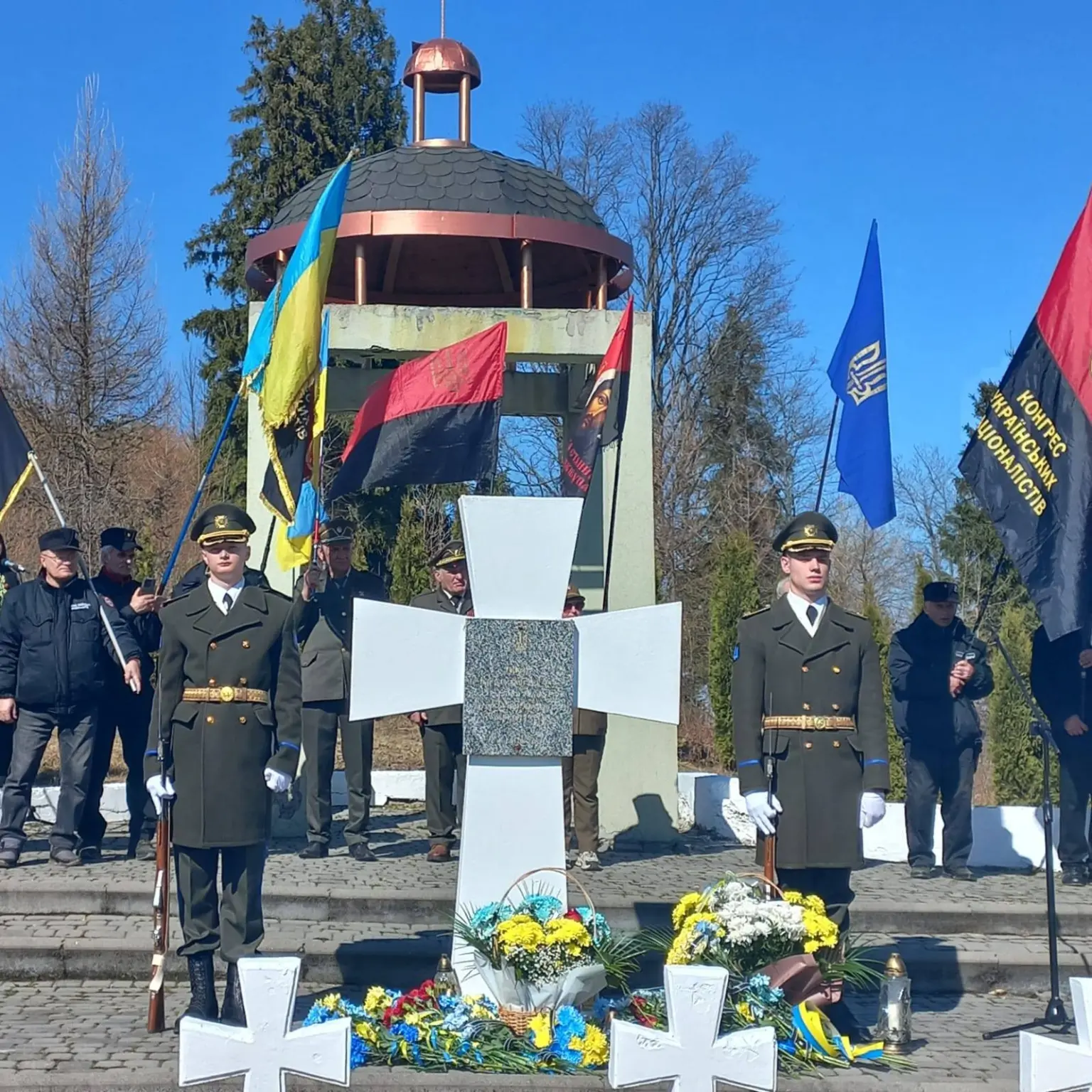 На Верецькому перевалі відзначили роковини розстрілу бійців Карпатської Січі