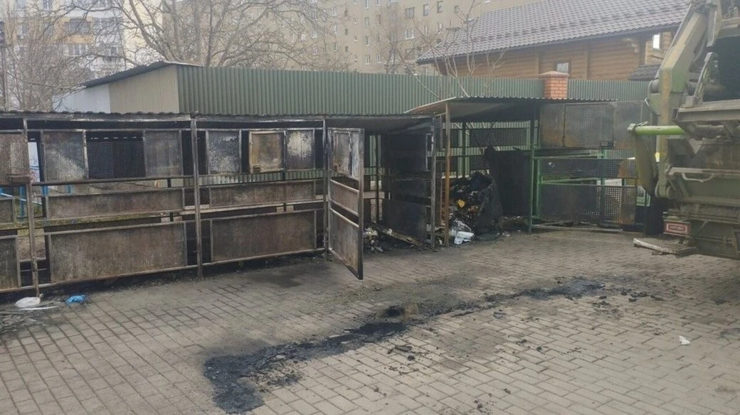 Нічна пожежа на Грінченка: збитки Львова через знищені контейнери сягають 120 тисяч