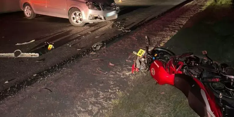 Нічна аварія на Яворівщині: госпіталізовано двох підлітків на мотоциклі