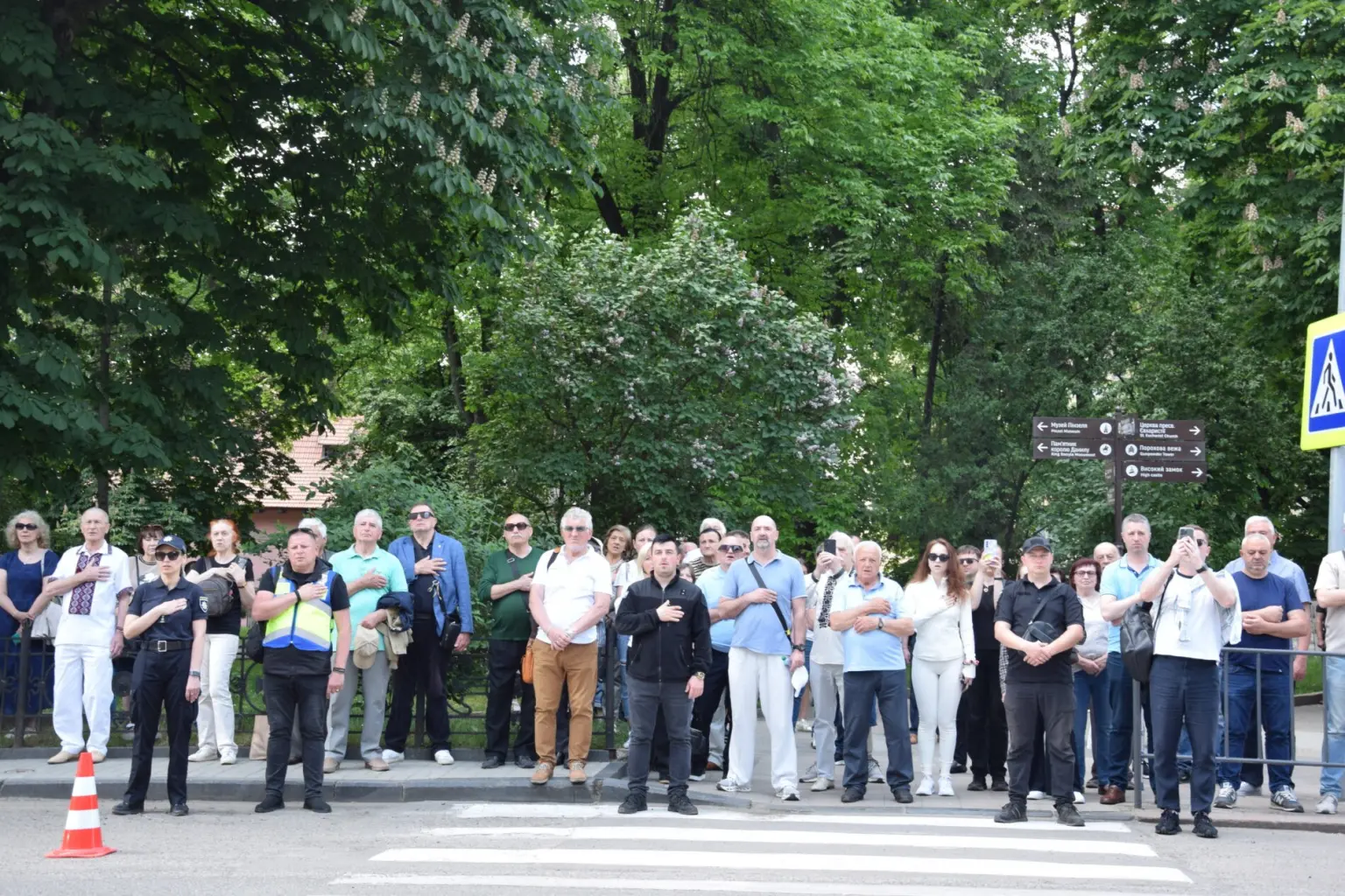 Частину вулиці у центрі Львова перейменували на честь Героя України Андрія Парубія