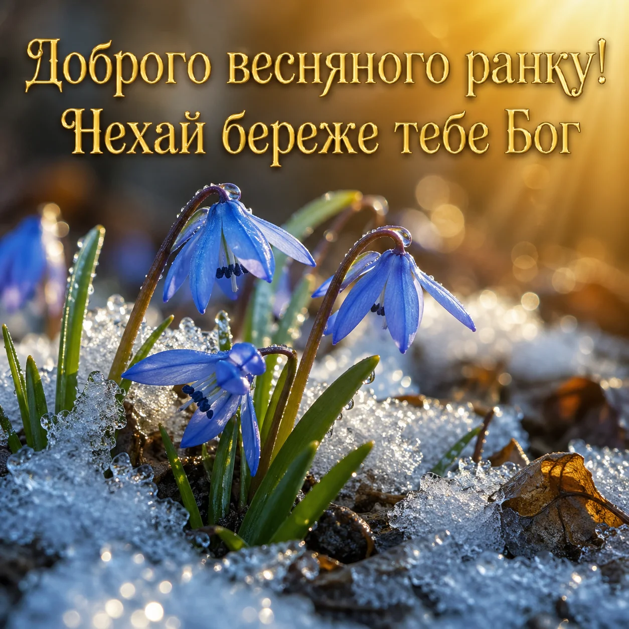 Побажання доброго весняного ранку: красиві листівки та натхненні слова для початку дня