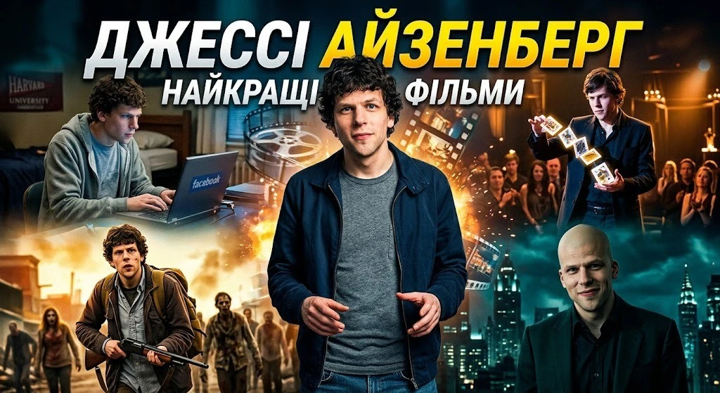 Джессі Айзенберг фільми повний список з описами