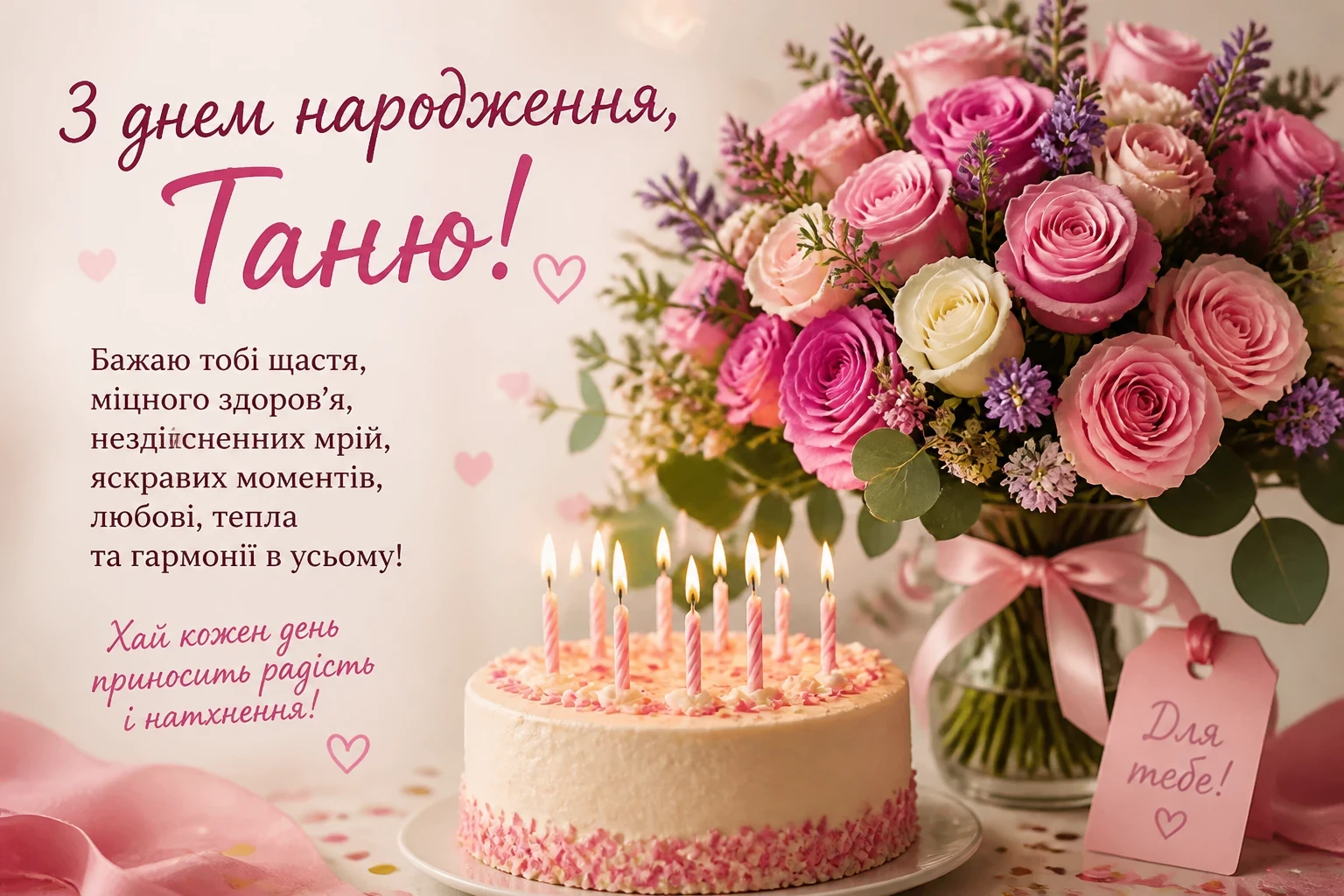 З днем народження Таню
