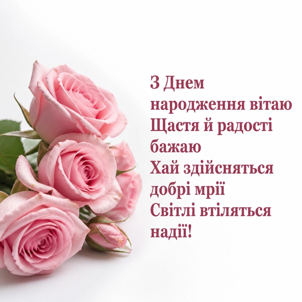 люба донечка з днем народження донечко