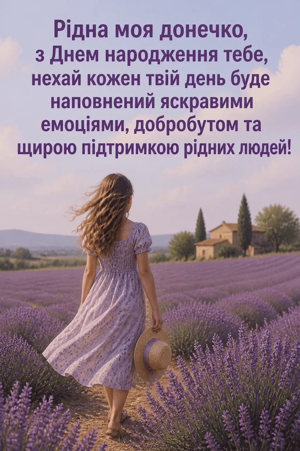 люба донечка з днем народження донечко
