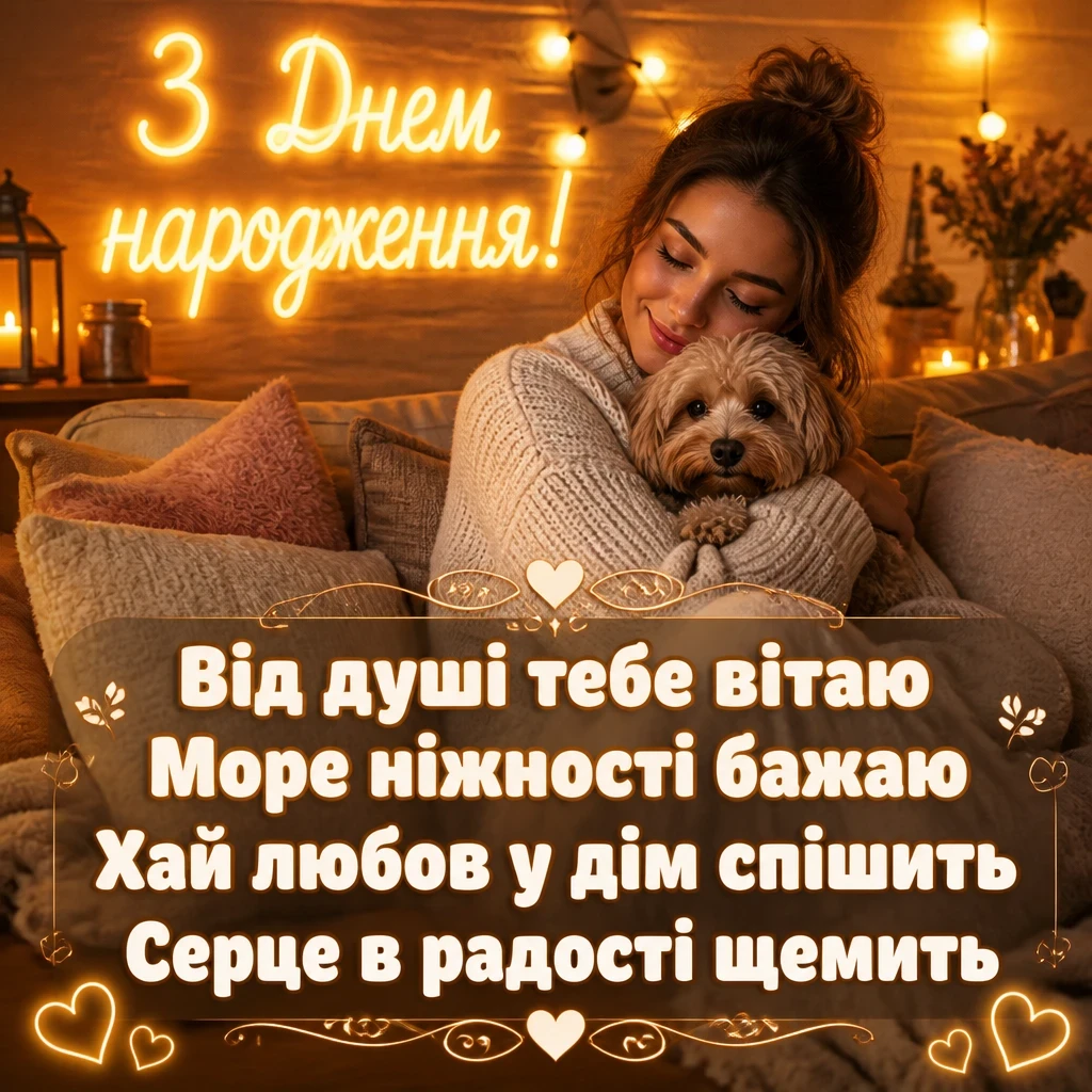 привітання подрузі з днем народження
