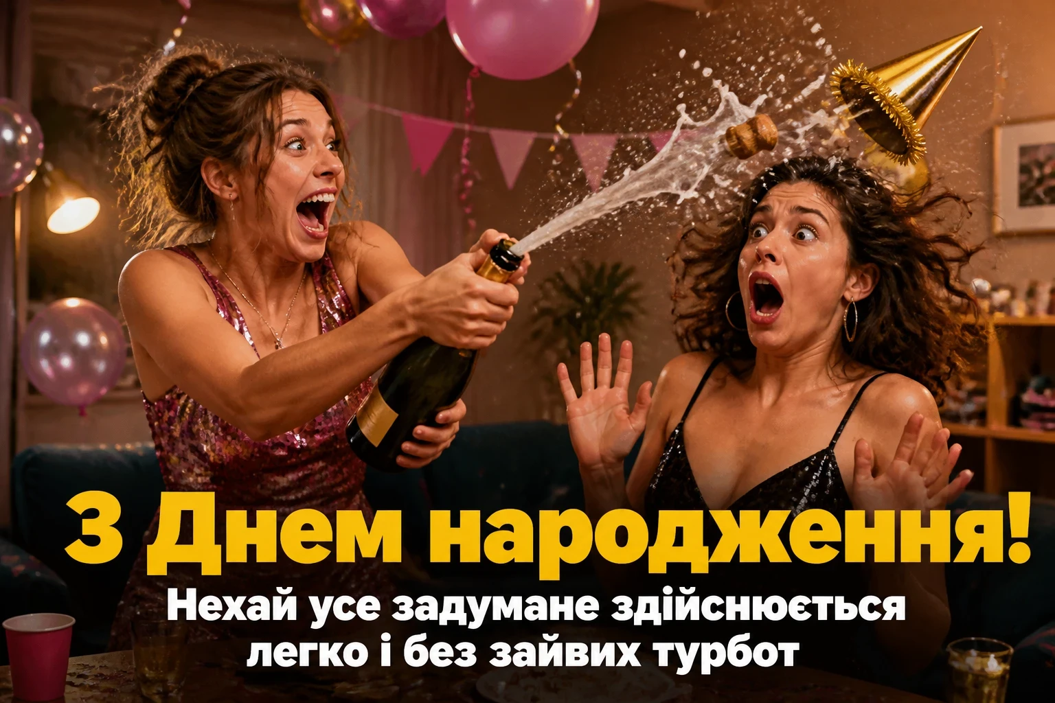 привітання подрузі з днем народження
