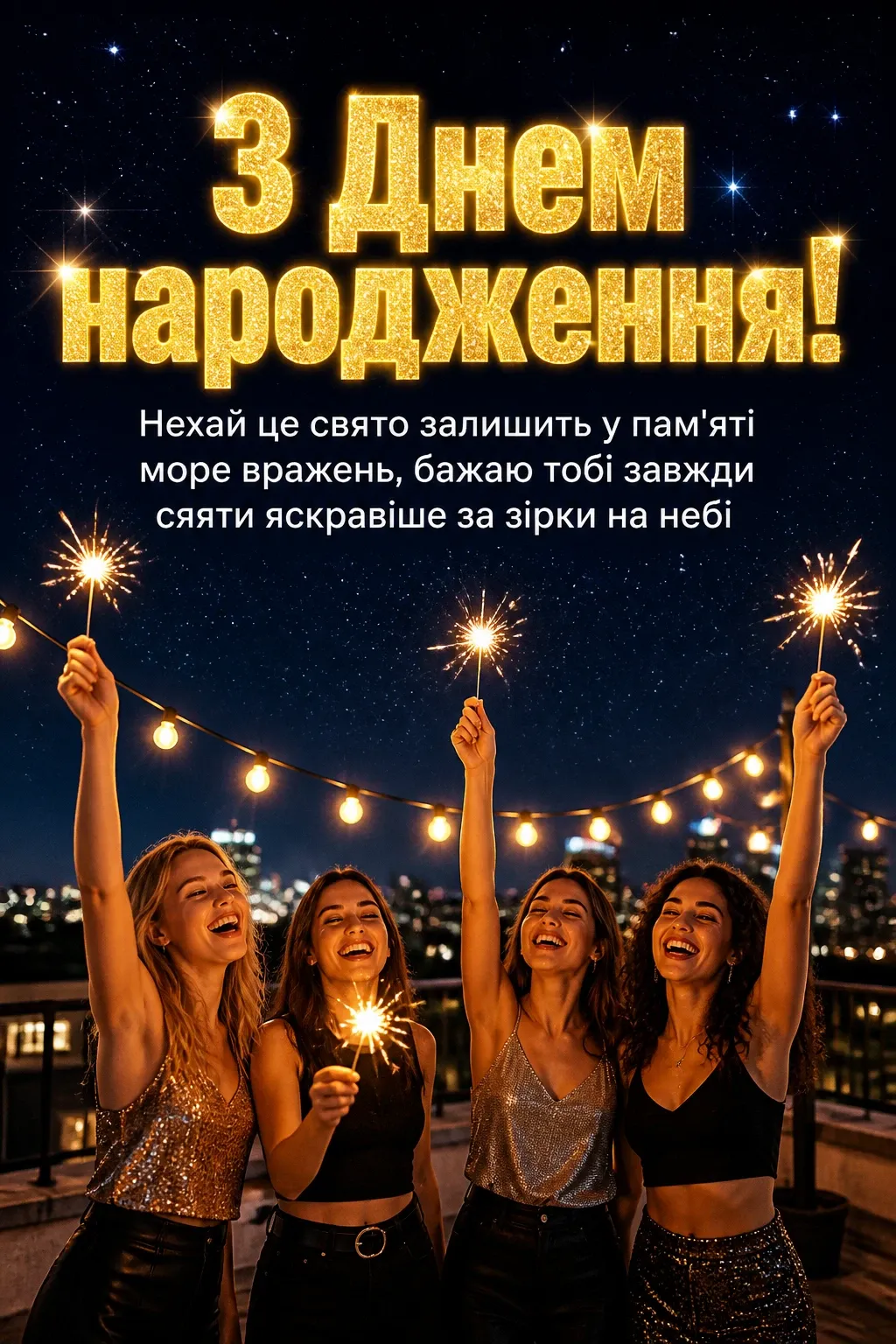 привітання подрузі з днем народження
