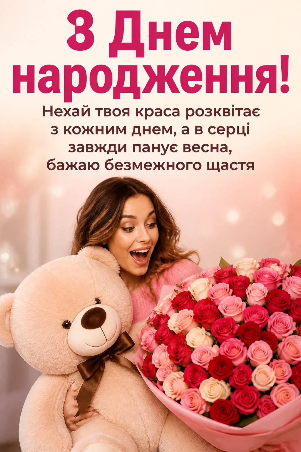 привітання подрузі з днем народження