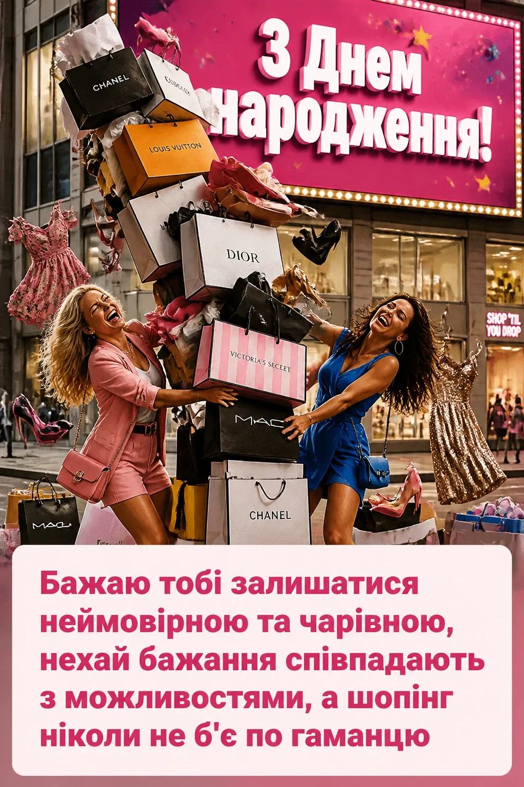 привітання подрузі з днем народження