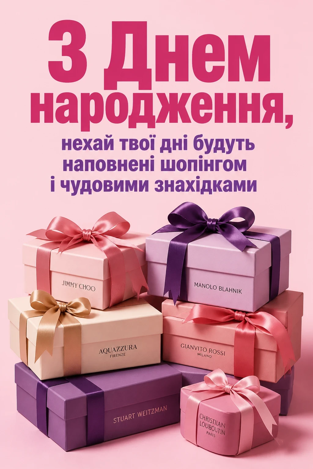 привітання з днем народження подругу
