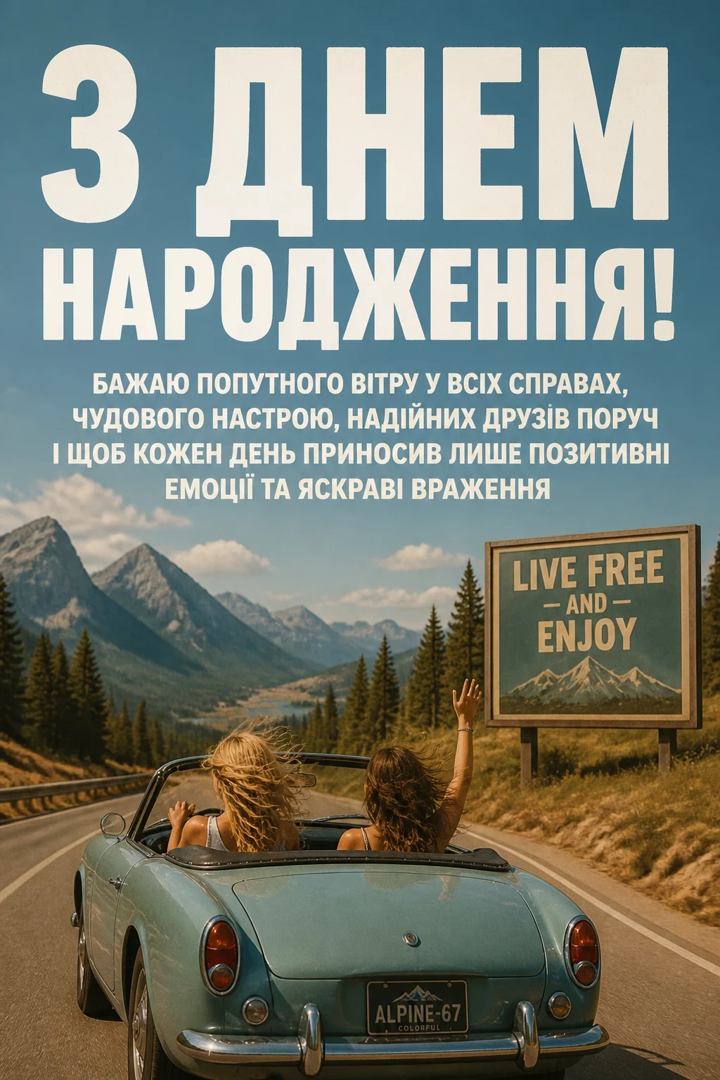 привітання з днем народження подругу