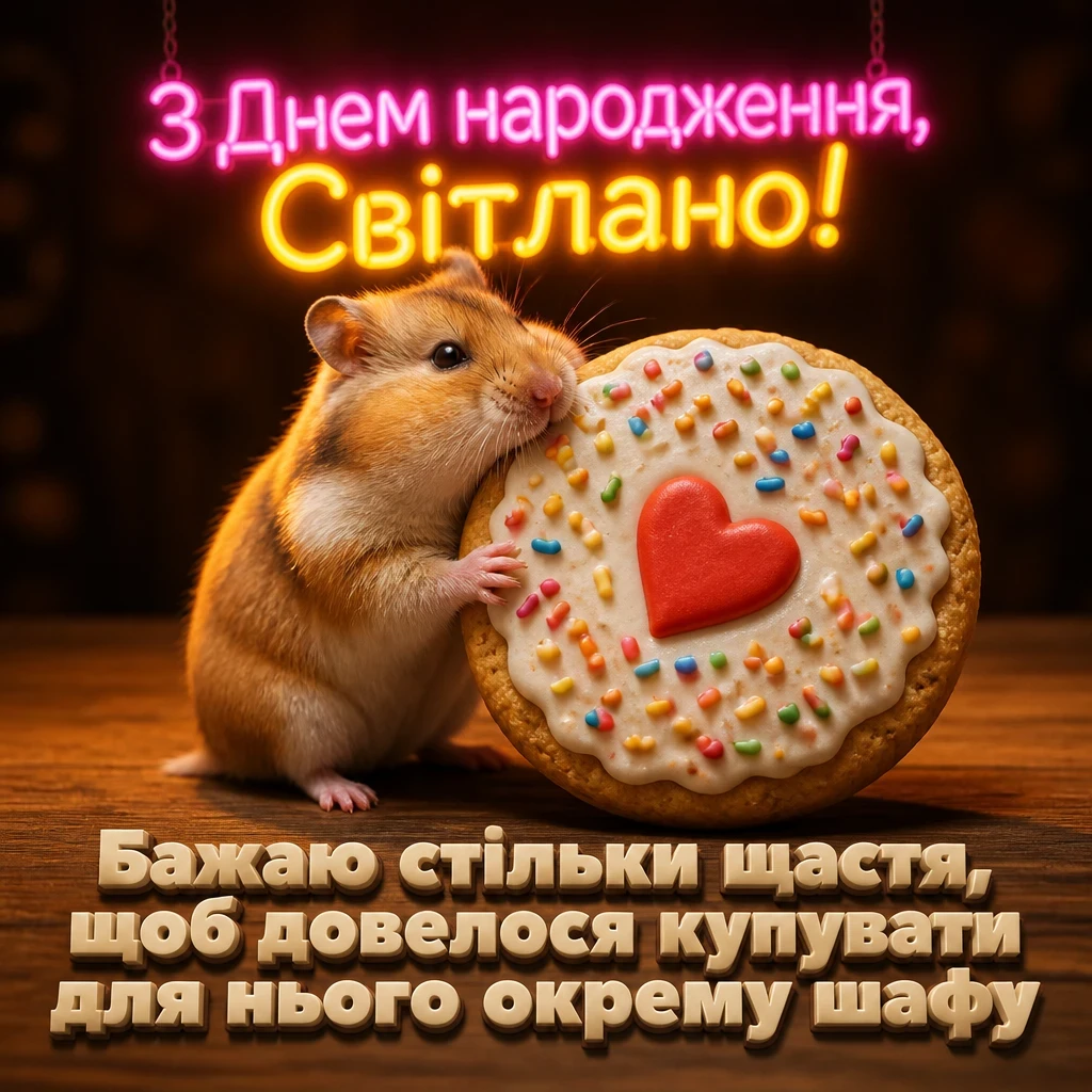 з днем народження світлана