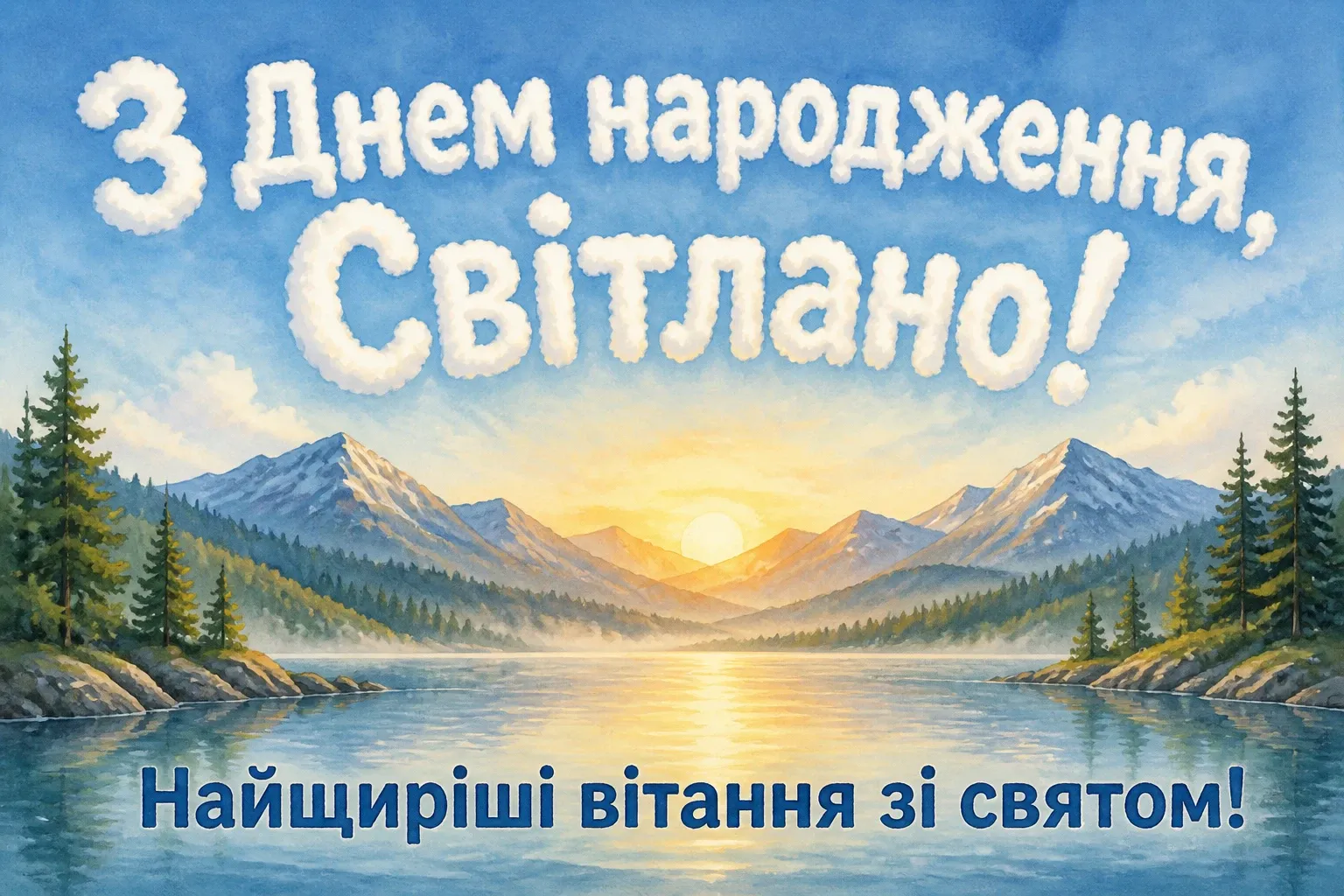 з днем народження світлана