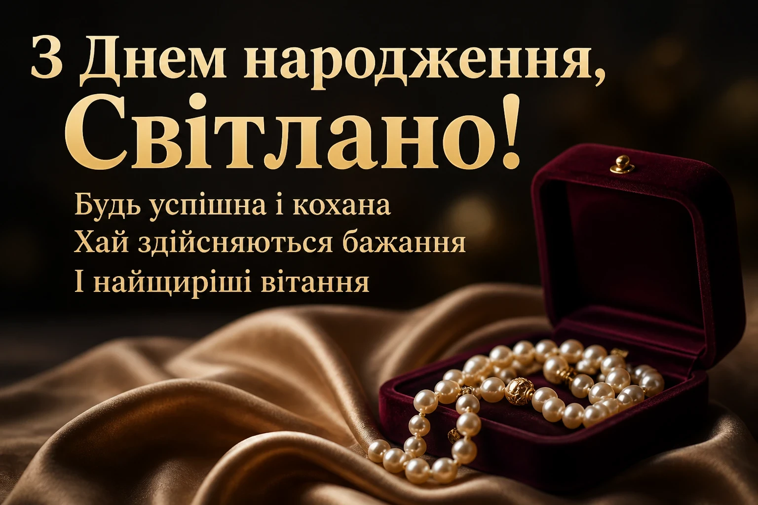 з днем народження світлана