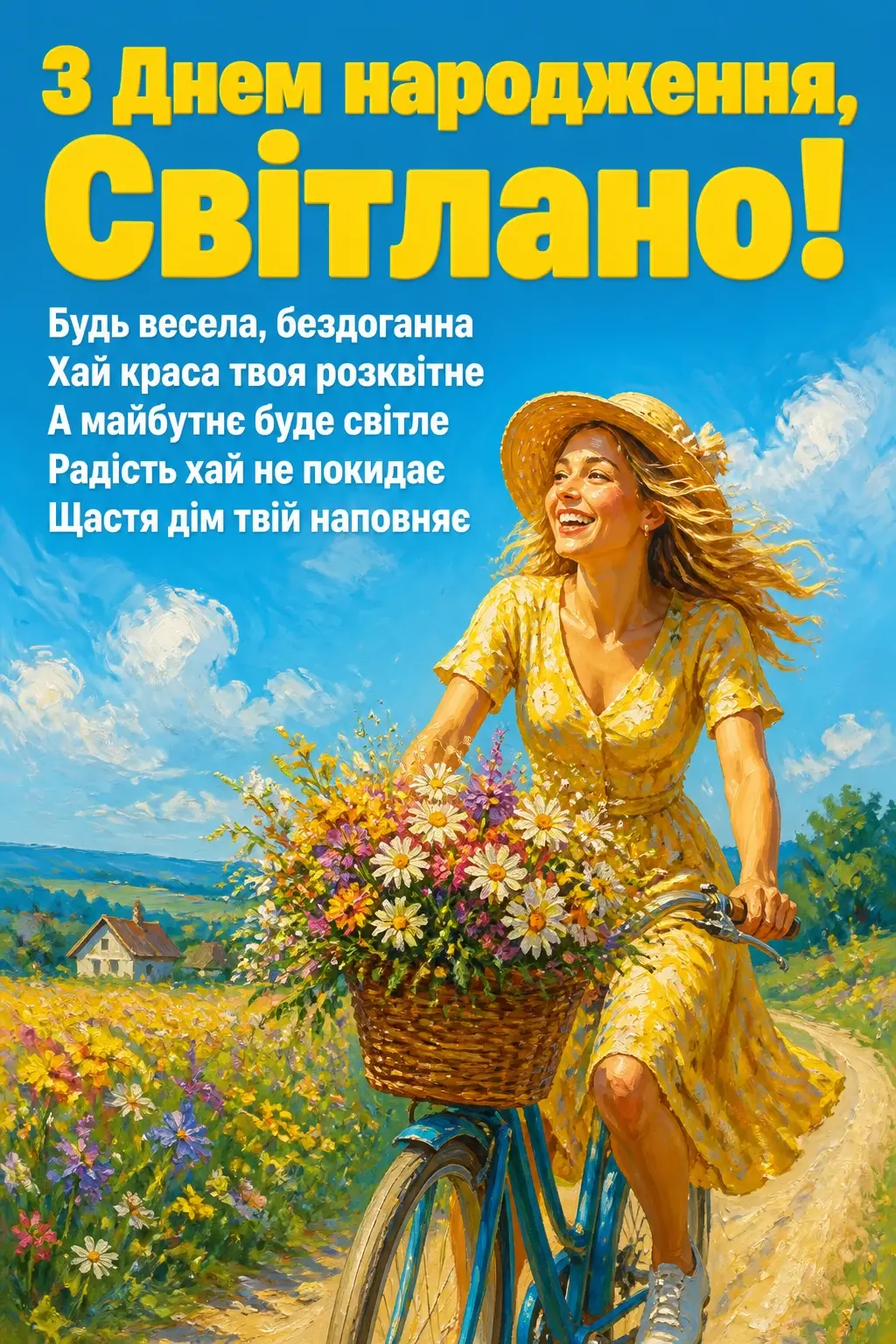 з днем народження світлана