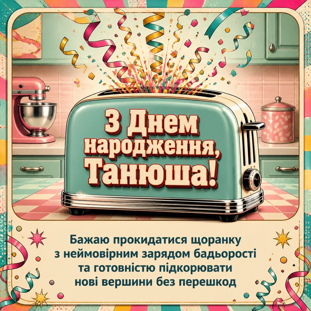 з днем народження танюша