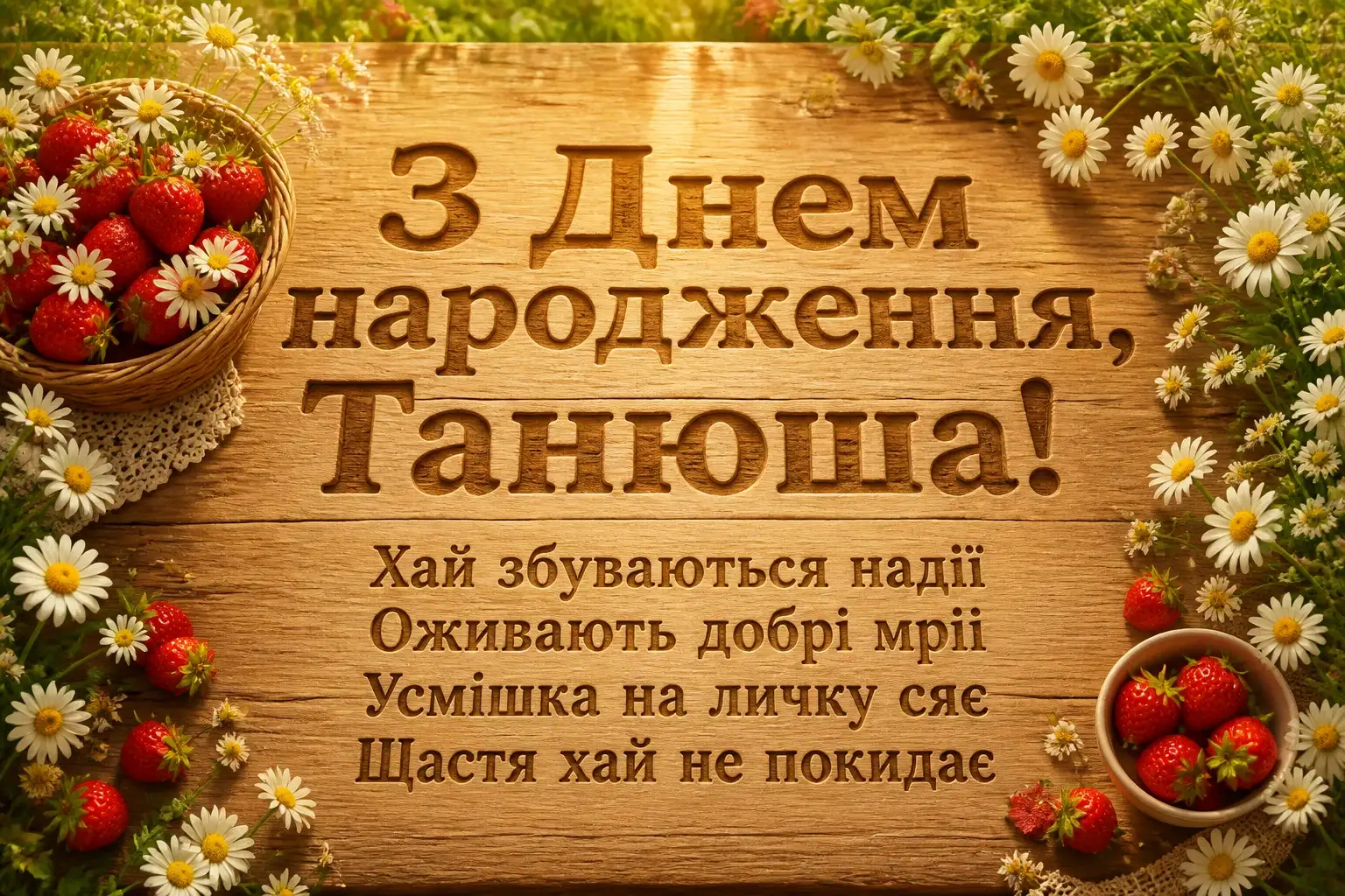 з днем народження танюша