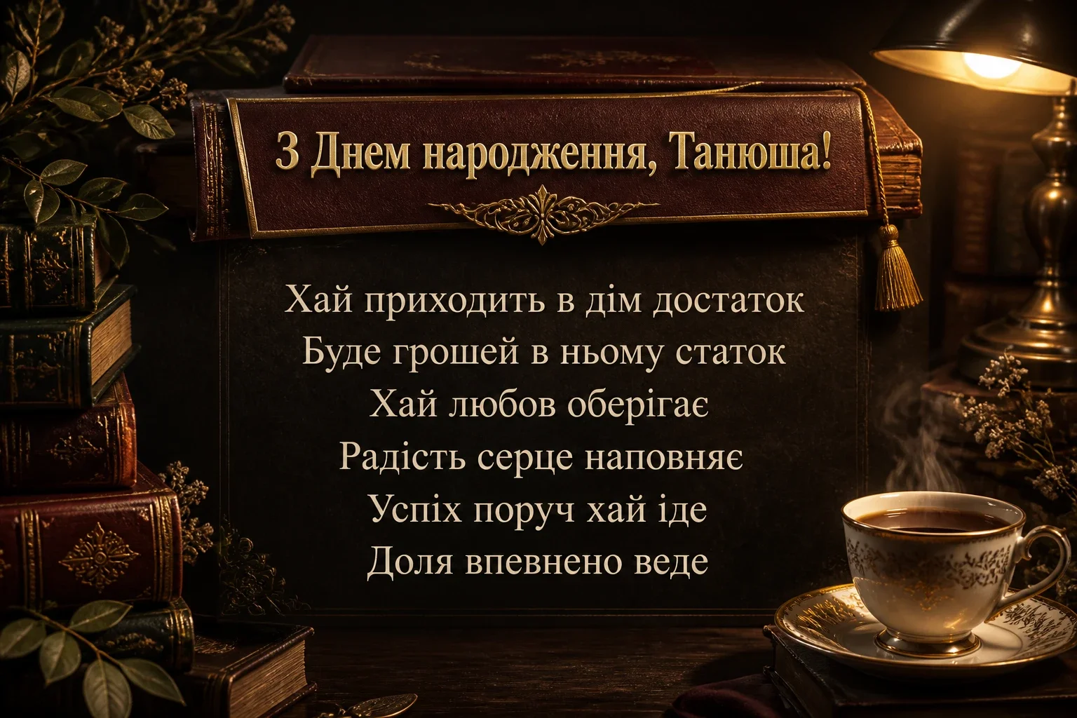 з днем народження танюша
