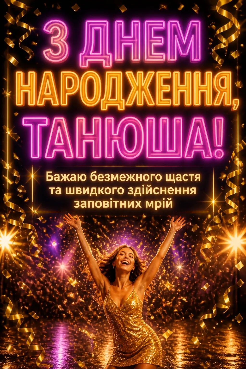 з днем народження танюша