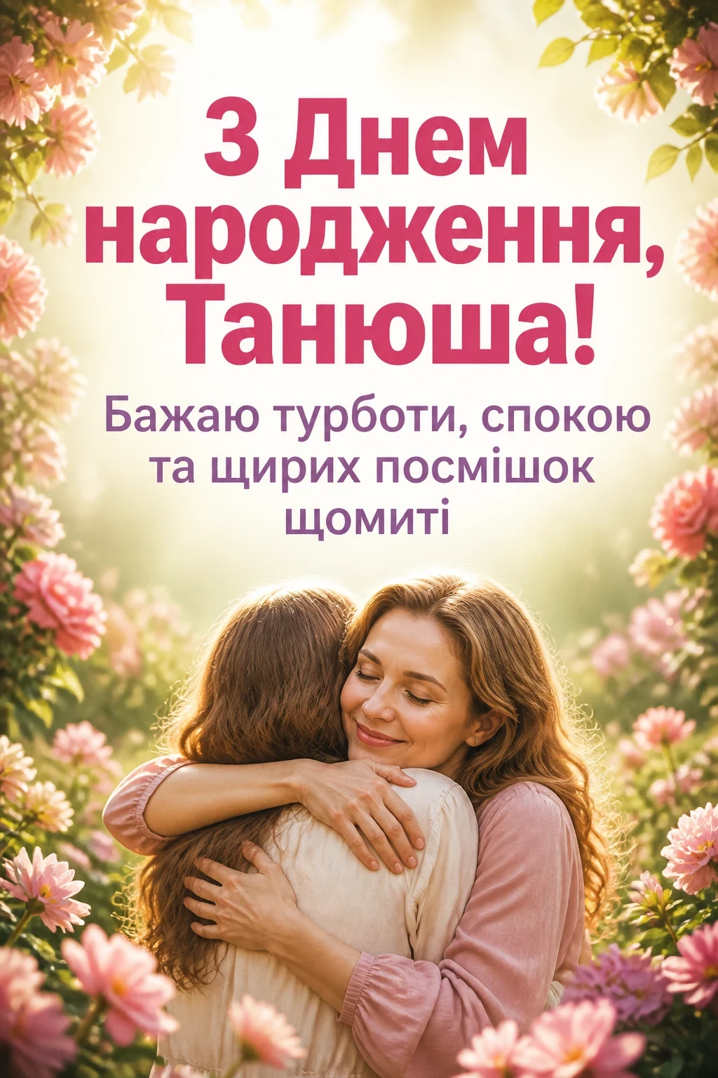 з днем народження танюша