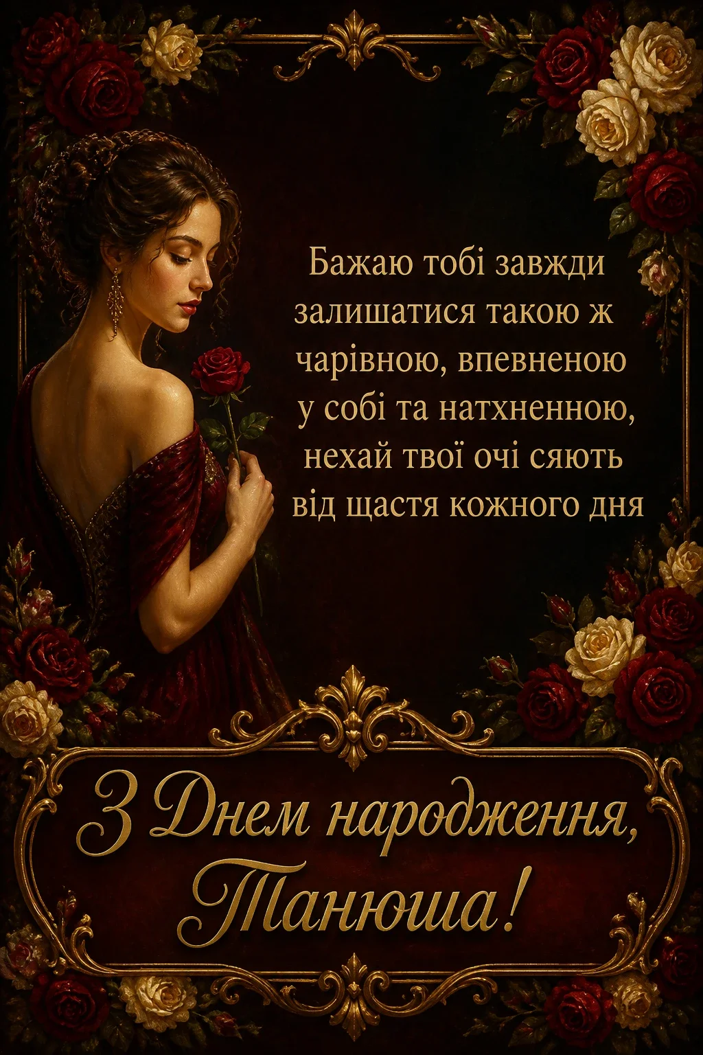 з днем народження танюша