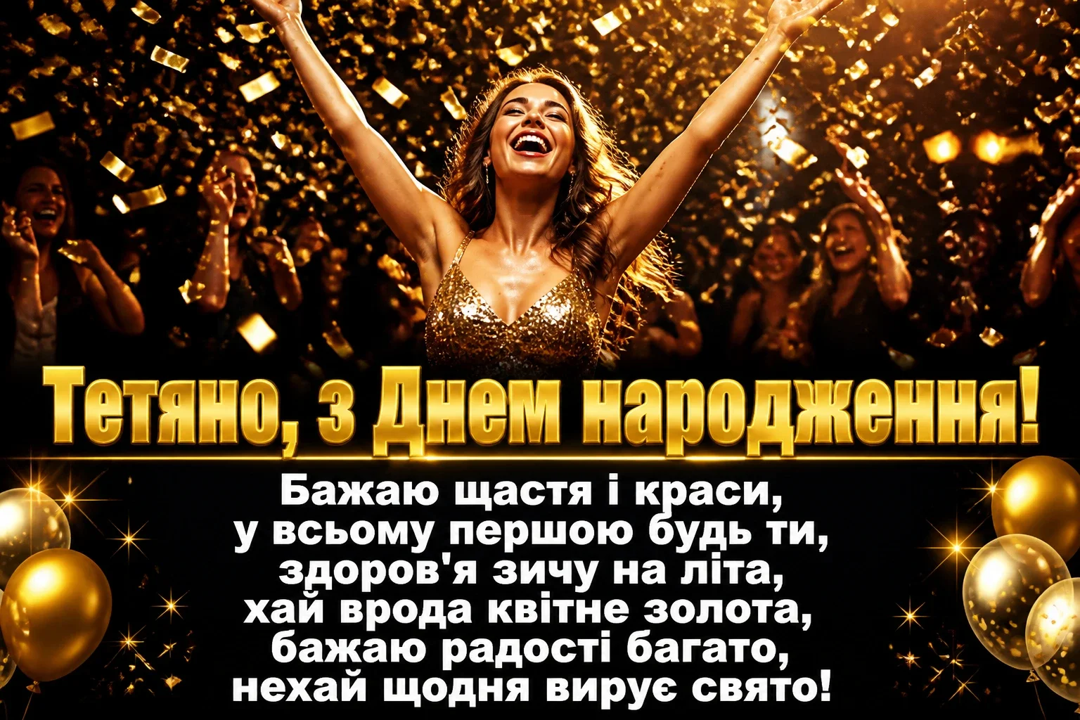 з днем народження таня